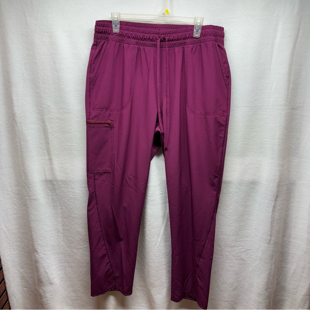 Cherokee Allura Maroon‎ Scrub Pants XL